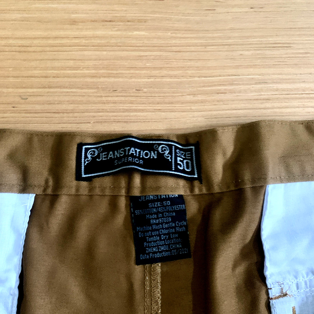 Jeanstation Superior Men's Size 50 Flat Front Cargo Shorts Big & Tall Brand New - Picture 16 of 16